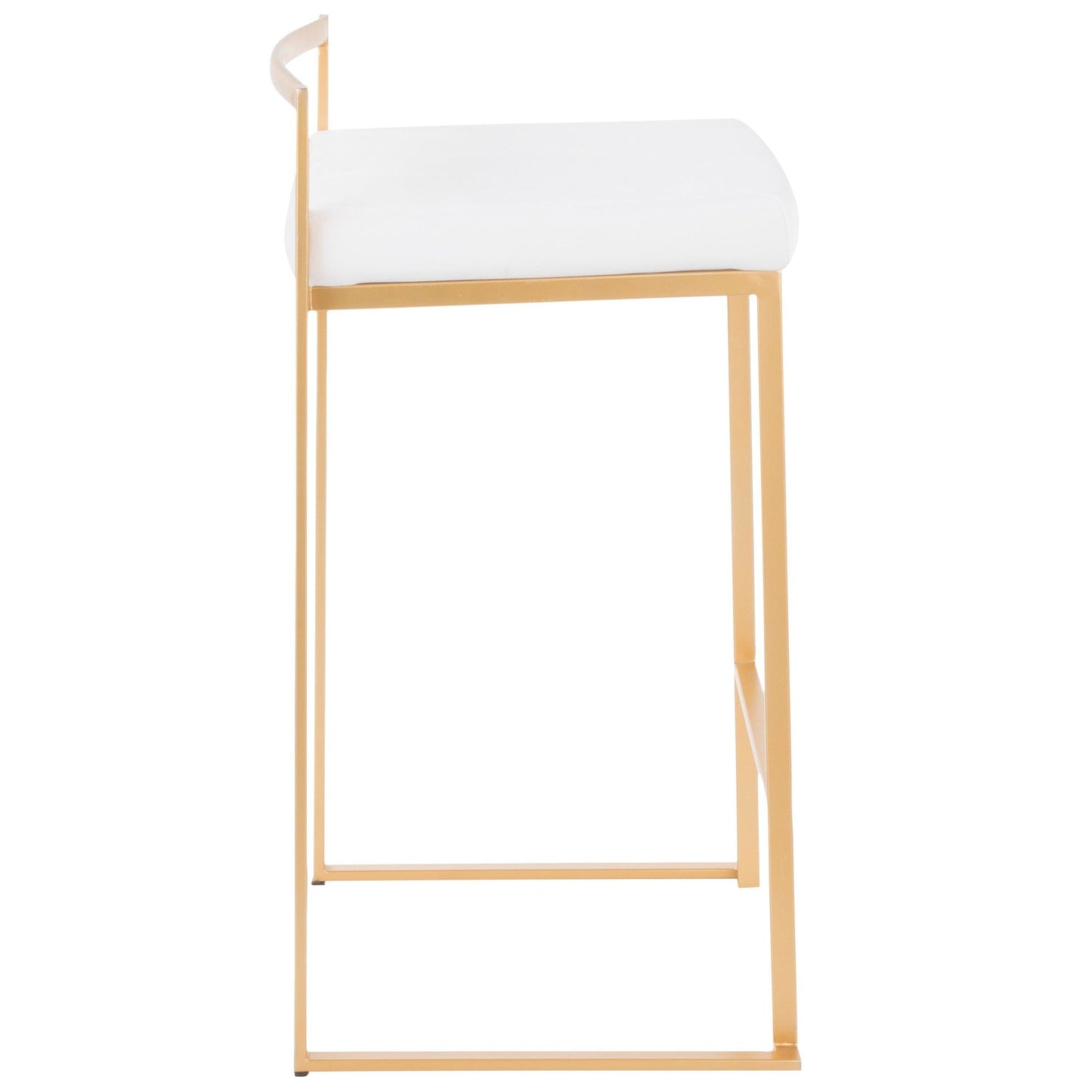 Majestic Office Furniture Stacker 26" Fixed-Height Counter Stool - Set Of 3