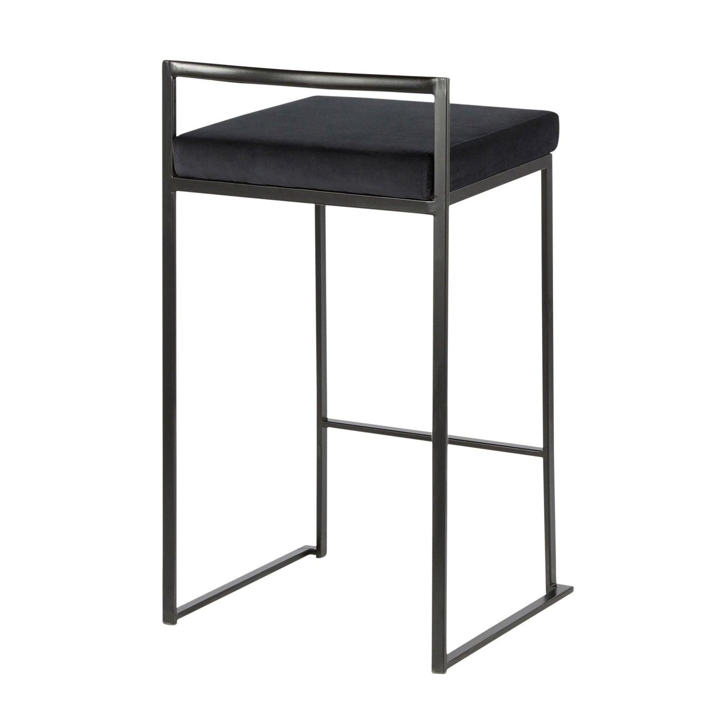 Majestic Office Furniture Stacker 26" Fixed-Height Counter Stool - Set Of 3