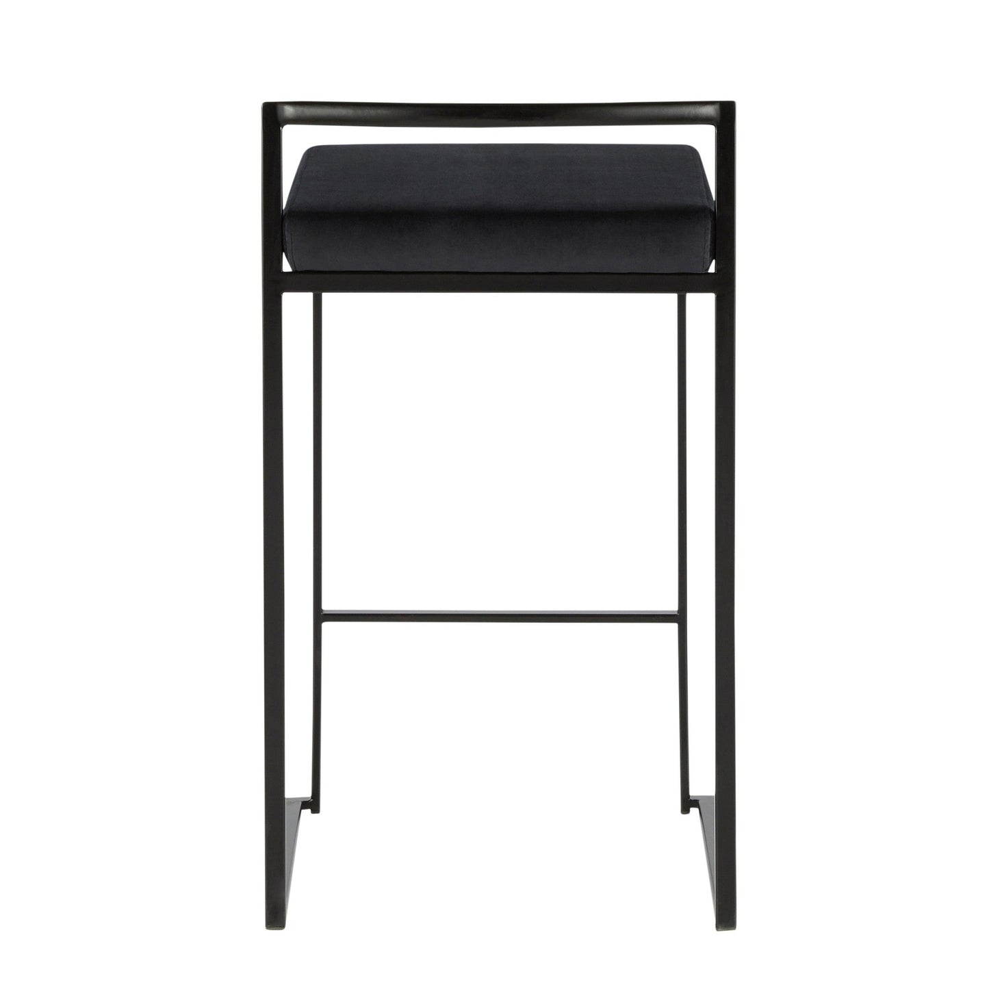 Majestic Office Furniture Stacker 26" Fixed-Height Counter Stool - Set Of 3