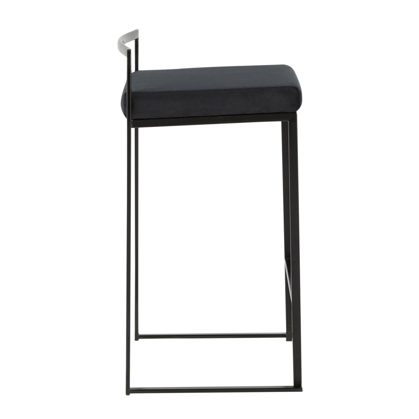 Majestic Office Furniture Stacker 26" Fixed-Height Counter Stool - Set Of 3