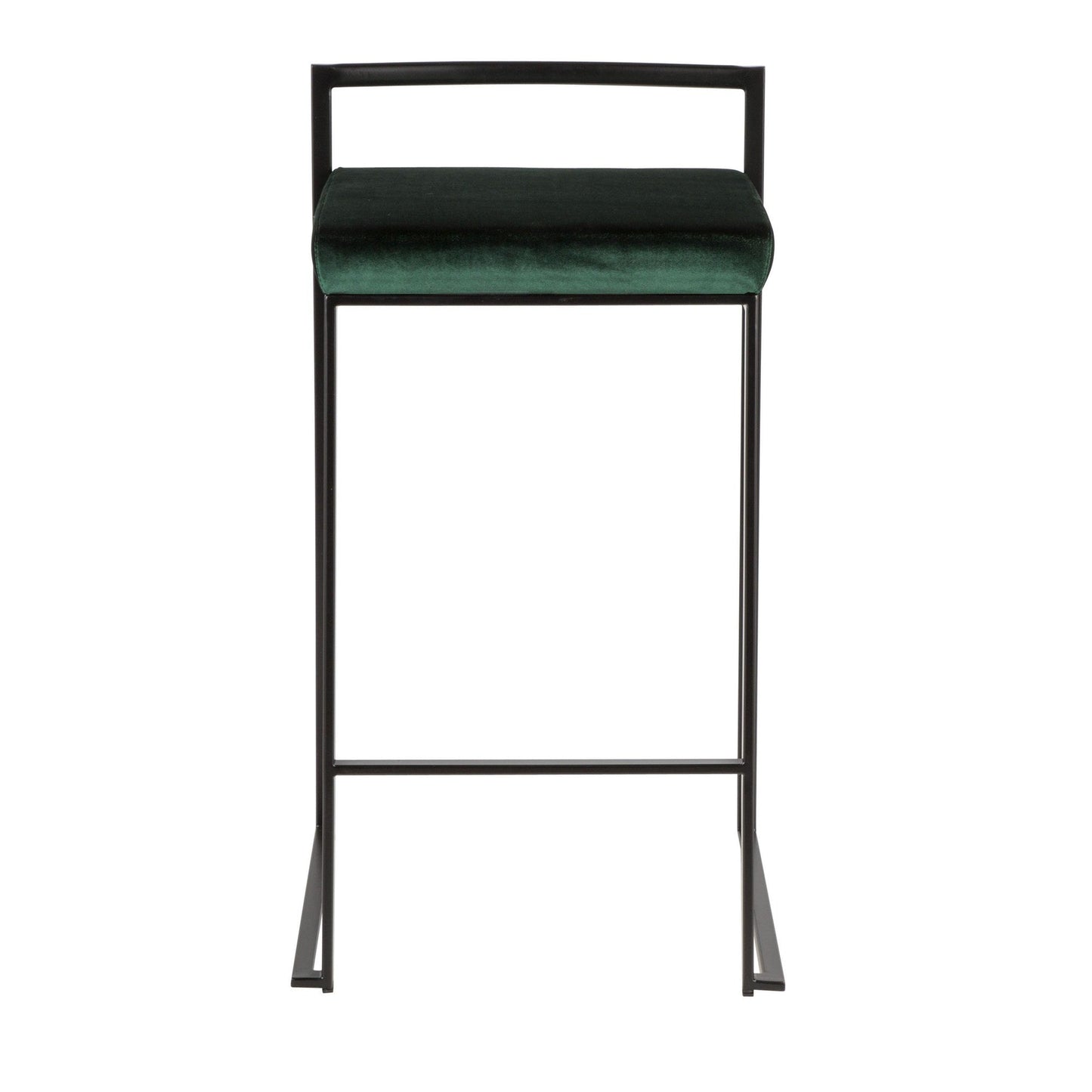 Majestic Office Furniture Stacker 26" Fixed-Height Counter Stool - Set Of 3