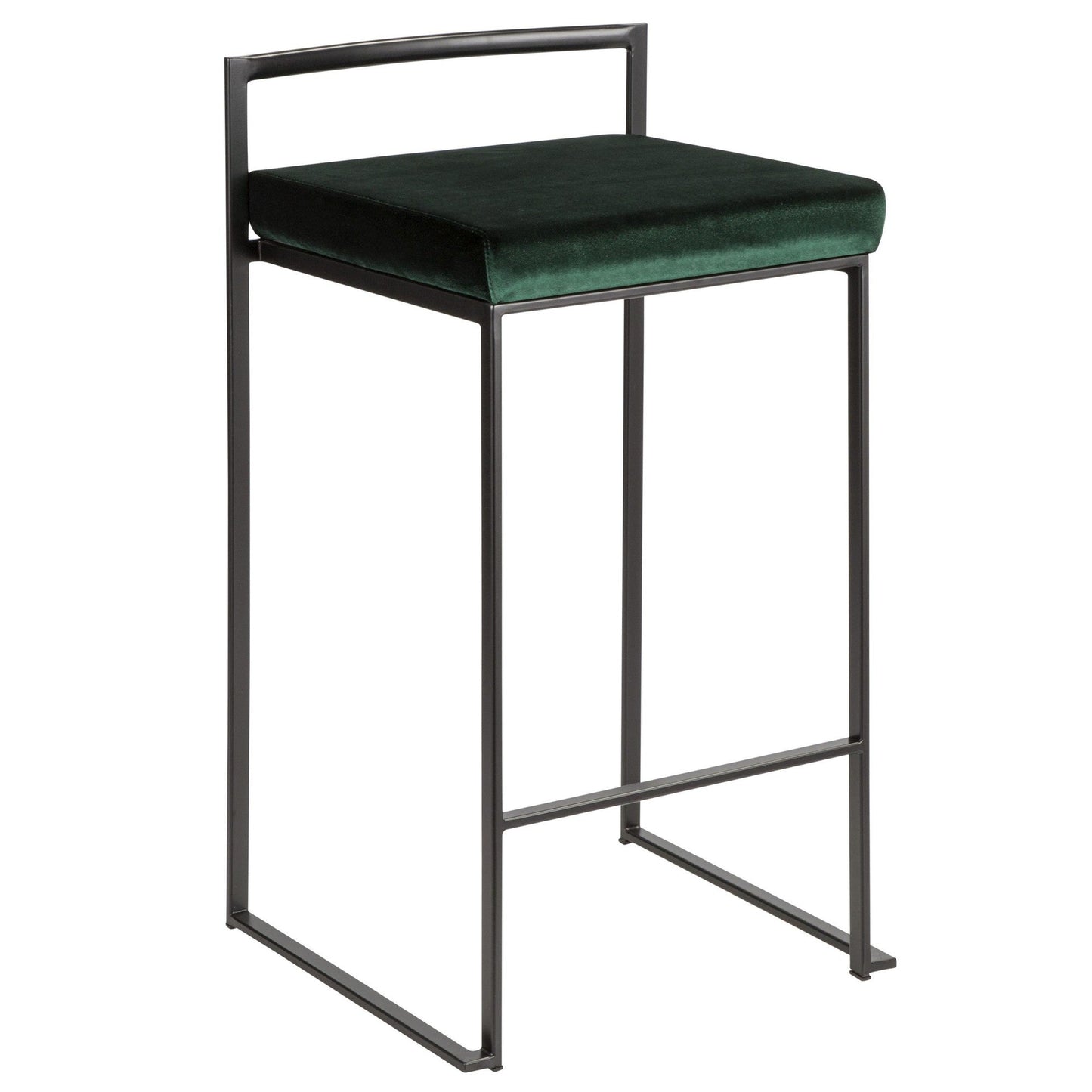 Majestic Office Furniture Stacker 26" Fixed-Height Counter Stool - Set Of 3
