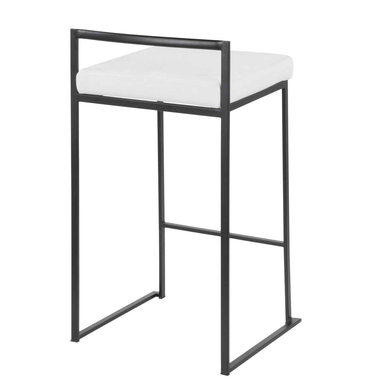 Majestic Office Furniture Stacker 26" Fixed-Height Counter Stool - Set Of 3