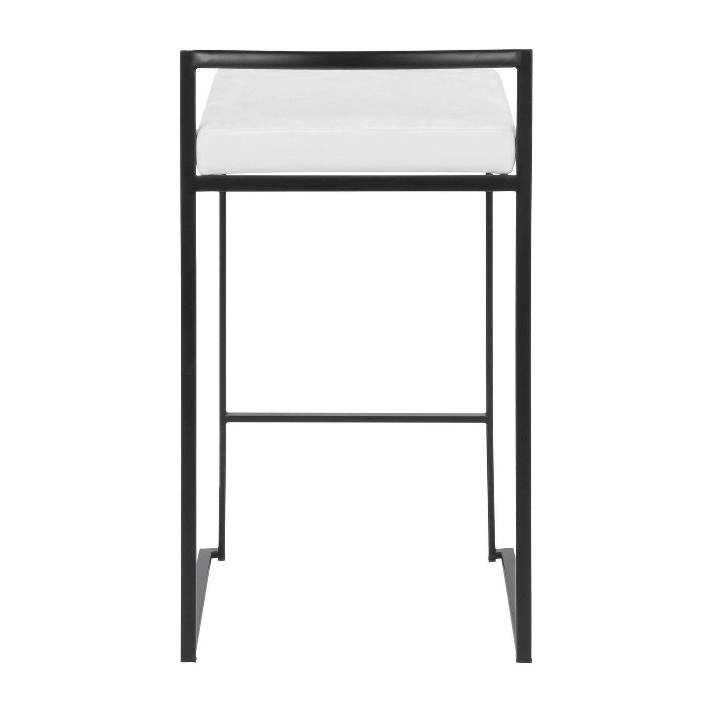 Majestic Office Furniture Stacker 26" Fixed-Height Counter Stool - Set Of 3