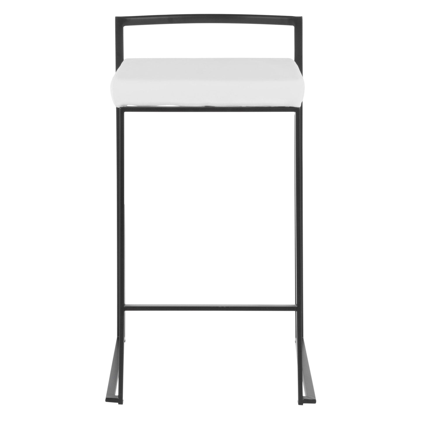 Majestic Office Furniture Stacker 26" Fixed-Height Counter Stool - Set Of 3