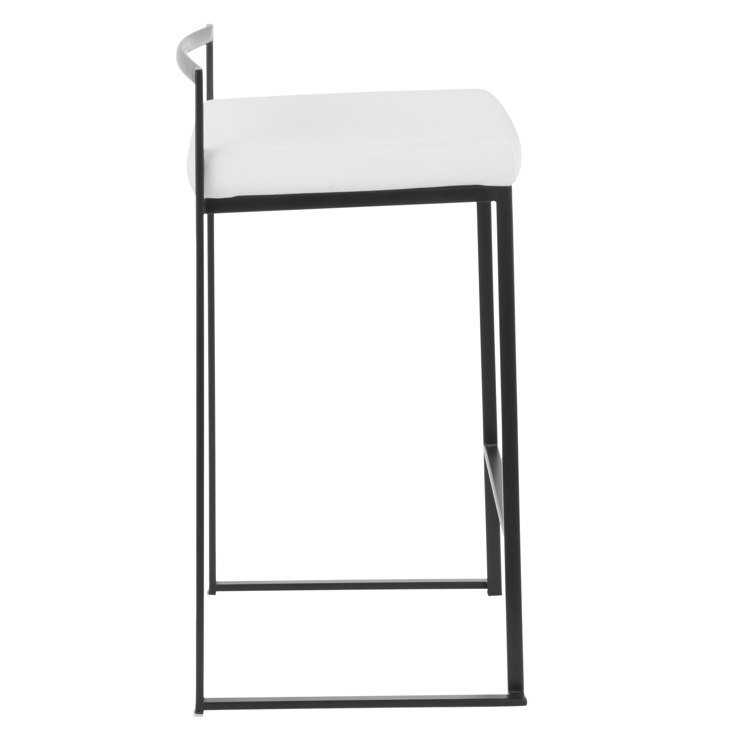 Majestic Office Furniture Stacker 26" Fixed-Height Counter Stool - Set Of 3