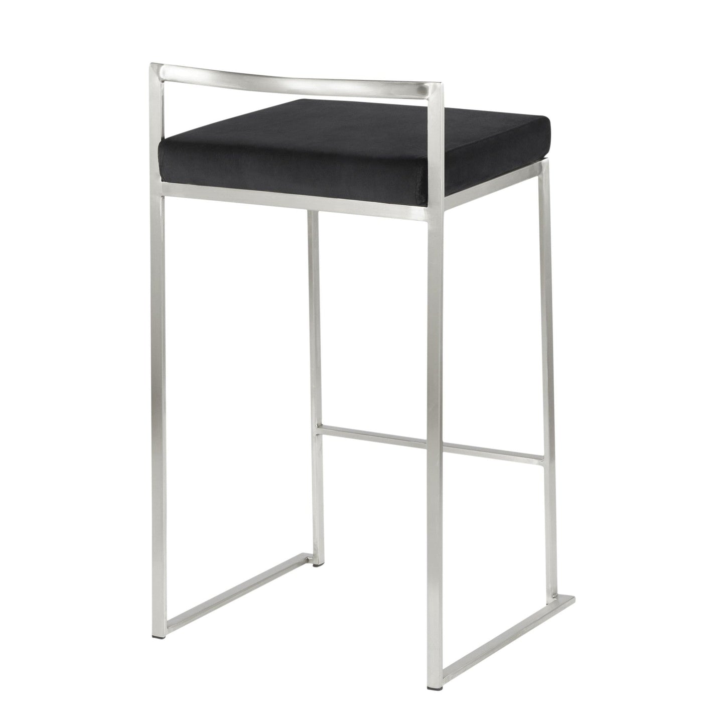 Majestic Office Furniture Stacker 26" Fixed-Height Counter Stool - Set Of 3