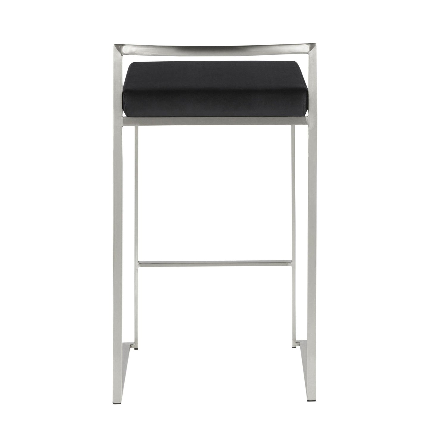 Majestic Office Furniture Stacker 26" Fixed-Height Counter Stool - Set Of 3