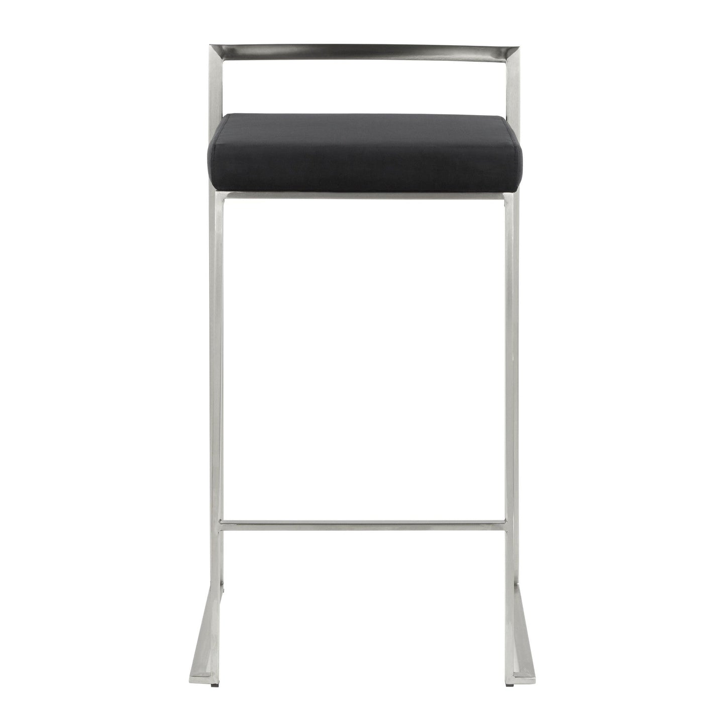 Majestic Office Furniture Stacker 26" Fixed-Height Counter Stool - Set Of 3