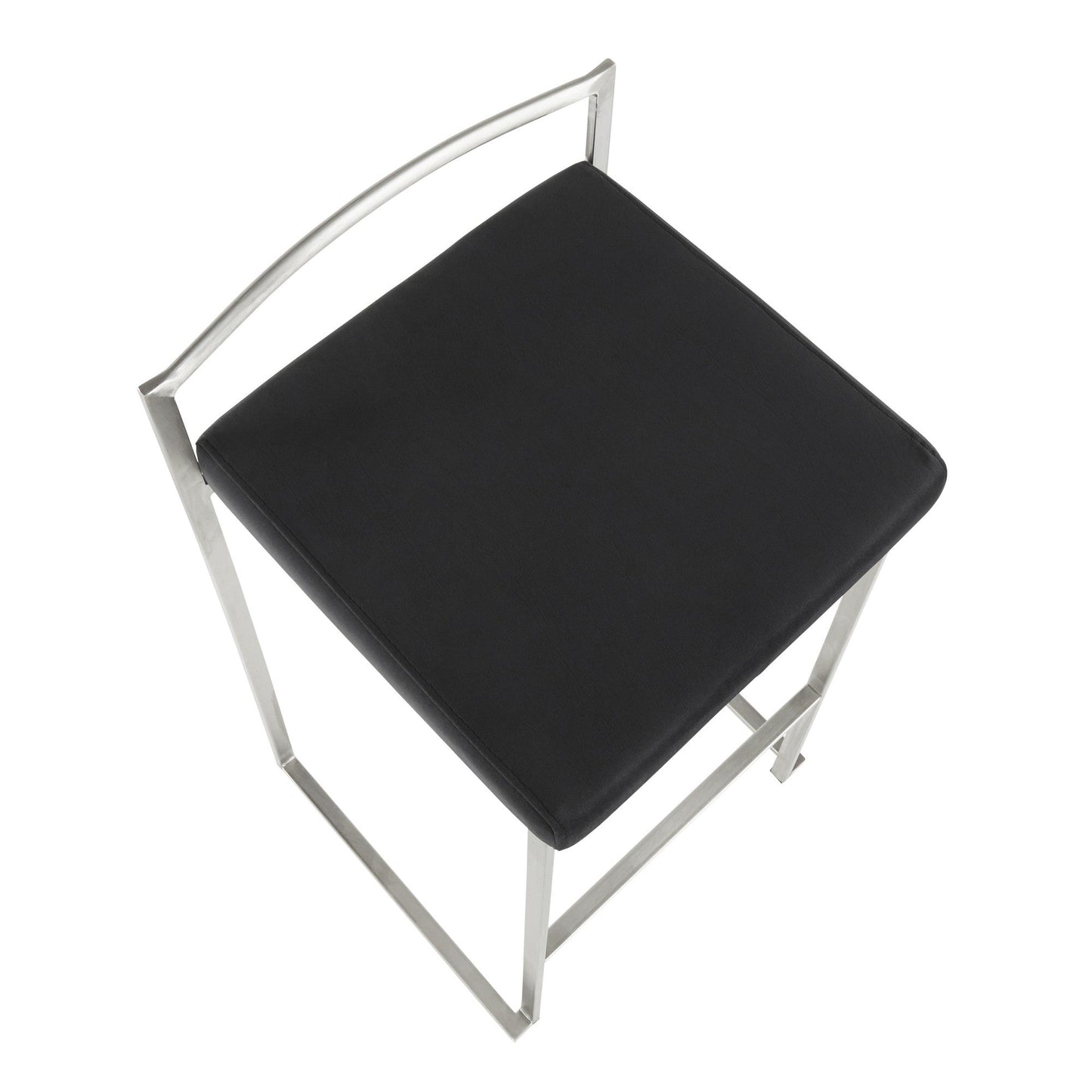 Majestic Office Furniture Stacker 26" Fixed-Height Counter Stool - Set Of 3