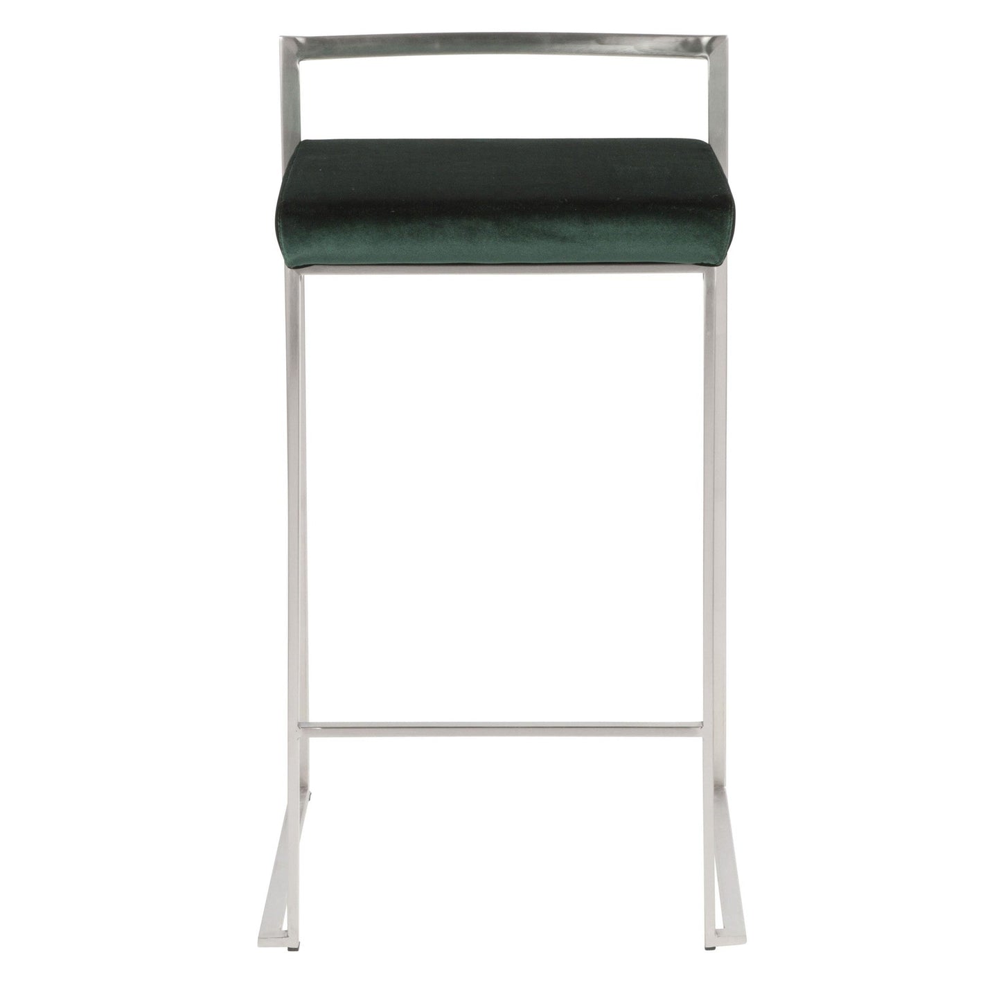 Majestic Office Furniture Stacker 26" Fixed-Height Counter Stool - Set Of 3