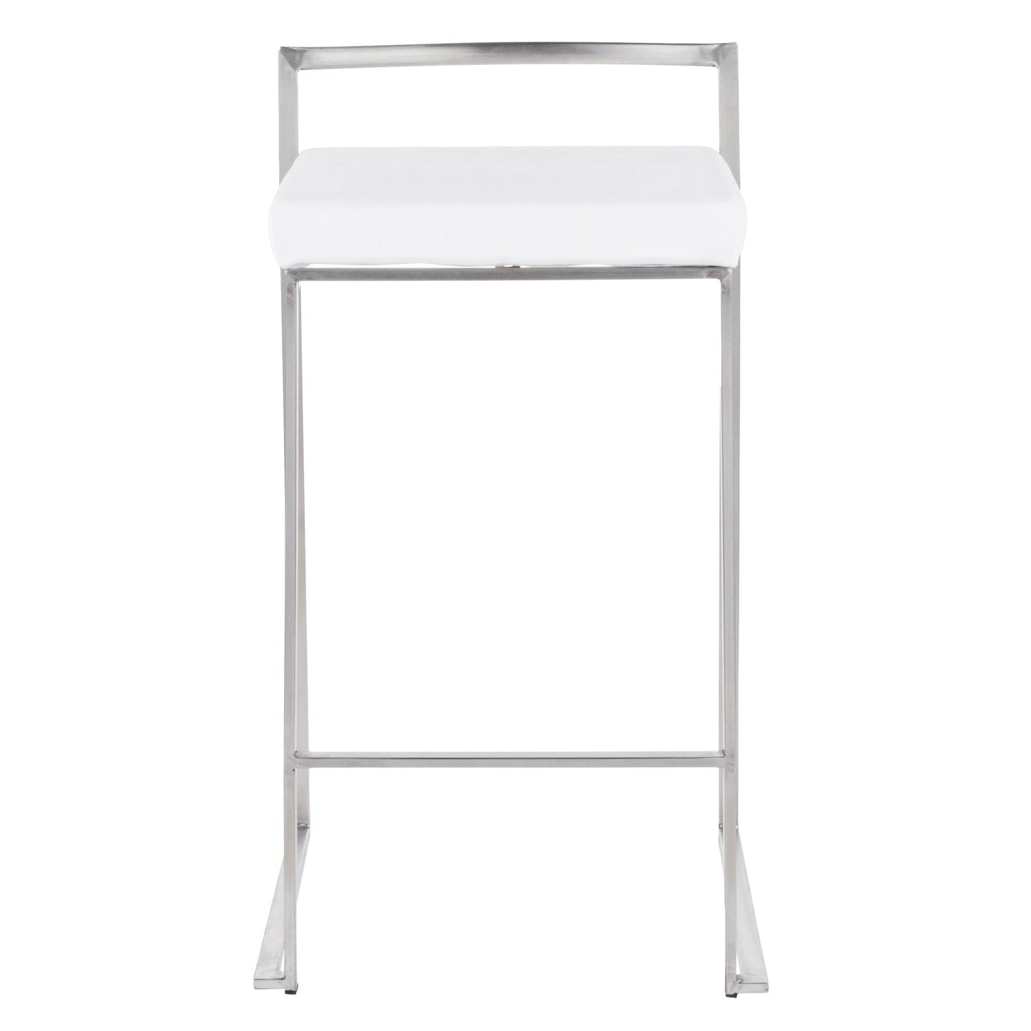 Majestic Office Furniture Stacker 26" Fixed-Height Counter Stool - Set Of 3