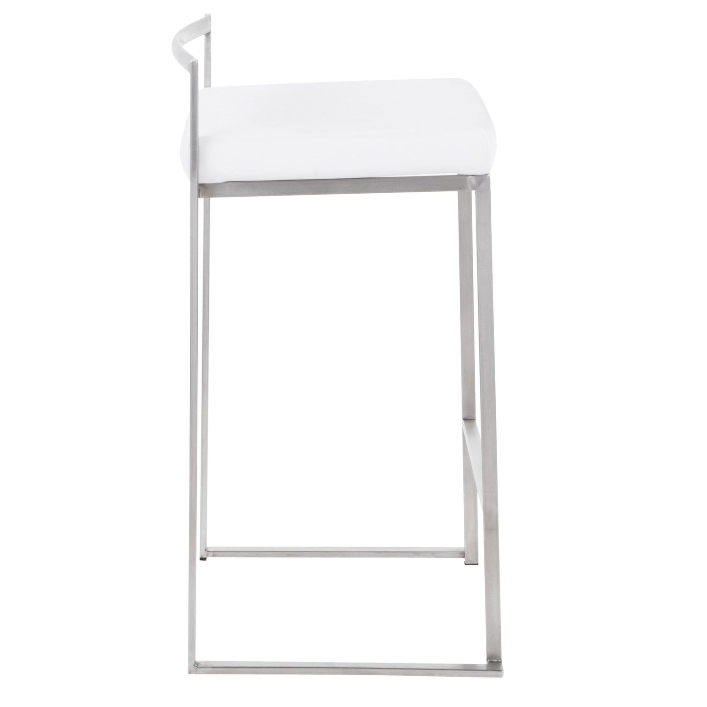 Majestic Office Furniture Stacker 26" Fixed-Height Counter Stool - Set Of 3