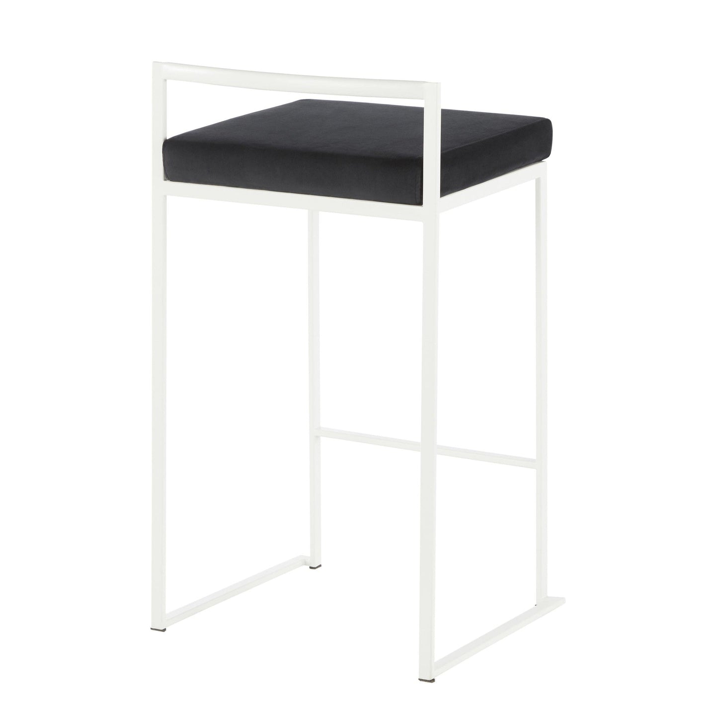 Majestic Office Furniture Stacker 26" Fixed-Height Counter Stool - Set Of 3