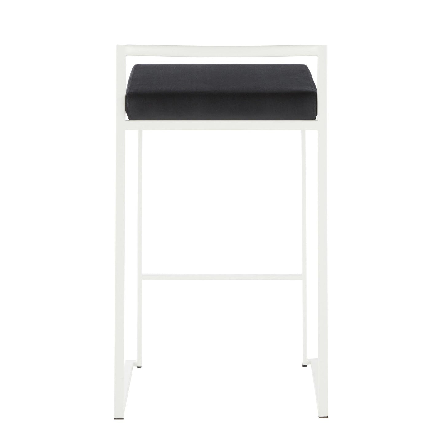 Majestic Office Furniture Stacker 26" Fixed-Height Counter Stool - Set Of 3