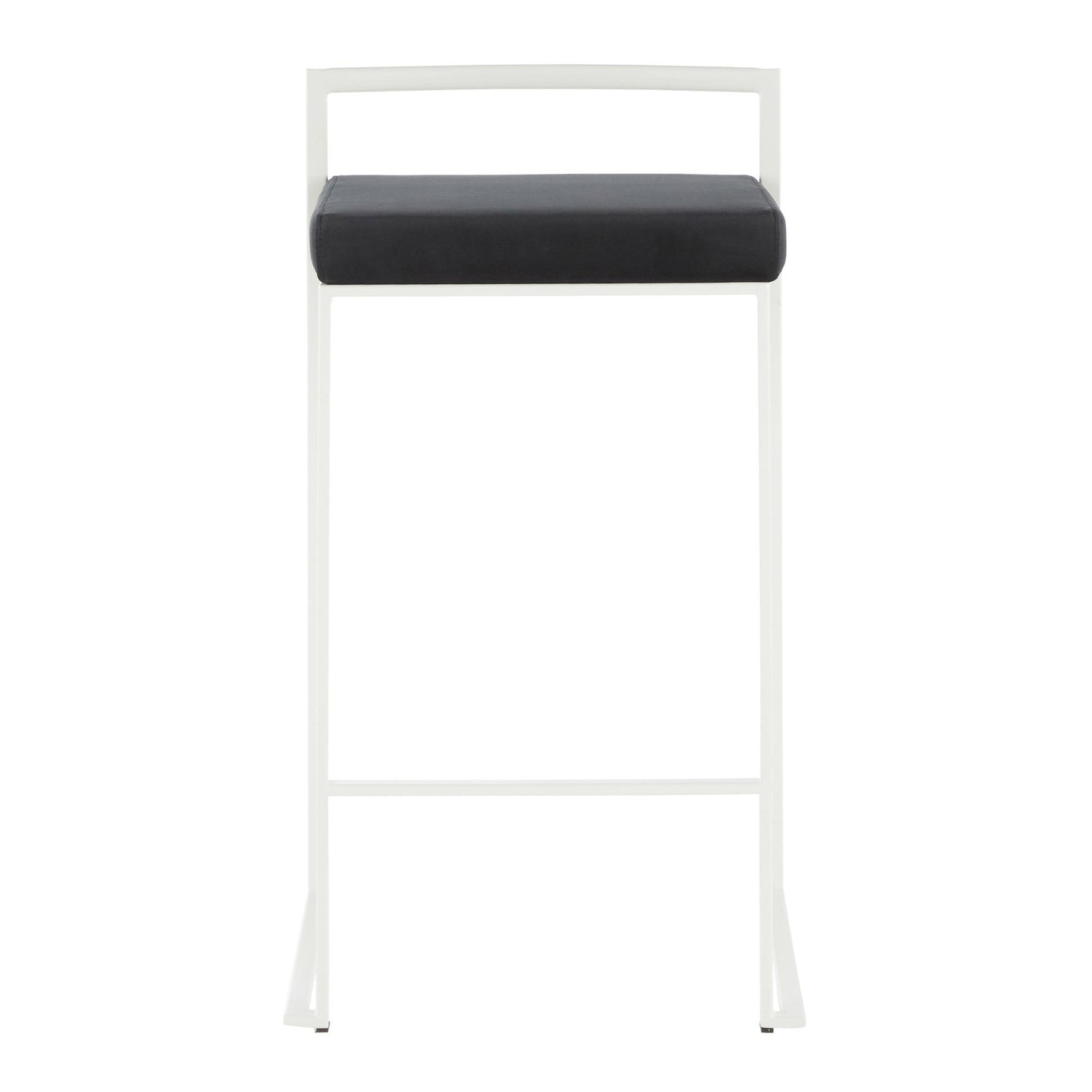 Majestic Office Furniture Stacker 26" Fixed-Height Counter Stool - Set Of 3