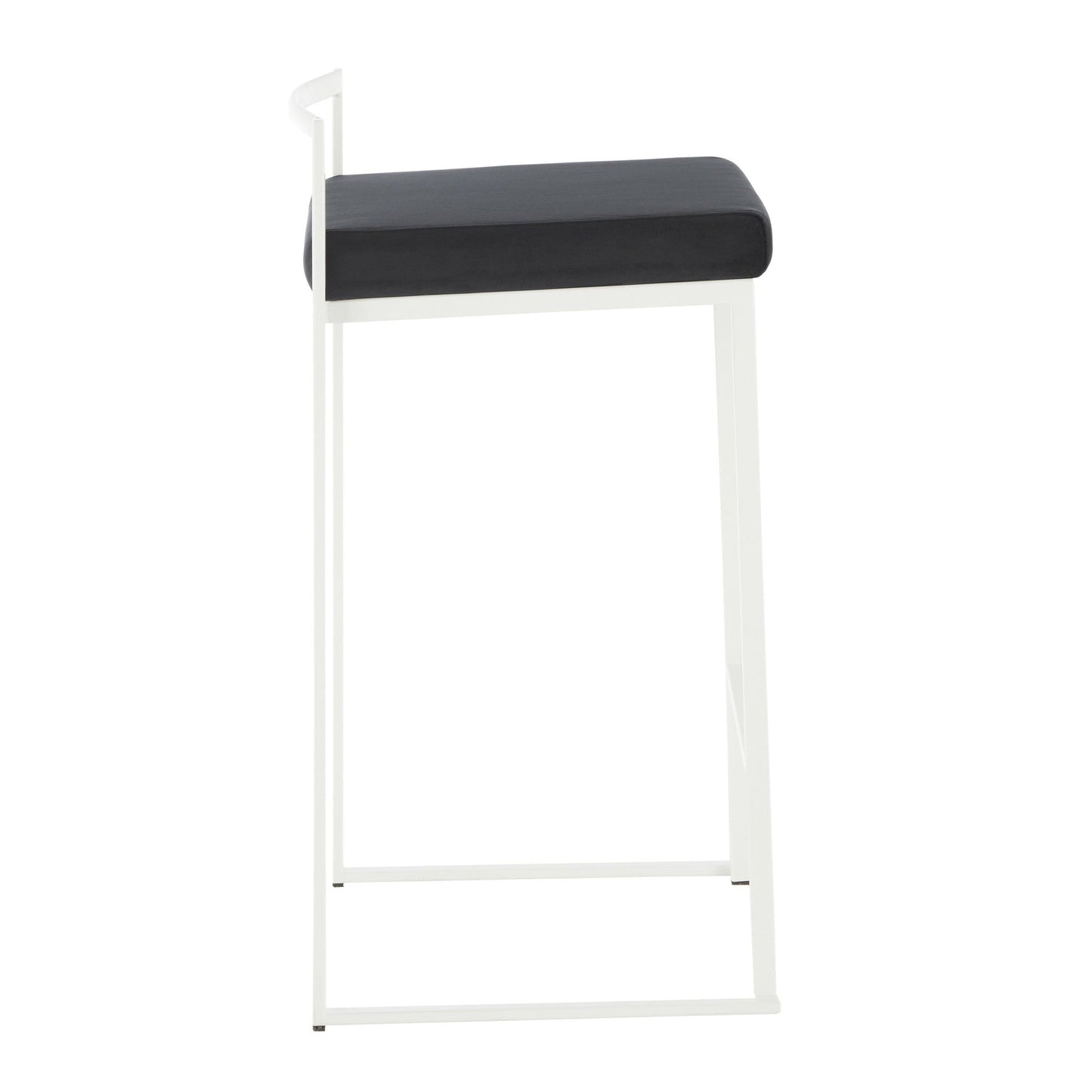 Majestic Office Furniture Stacker 26" Fixed-Height Counter Stool - Set Of 3