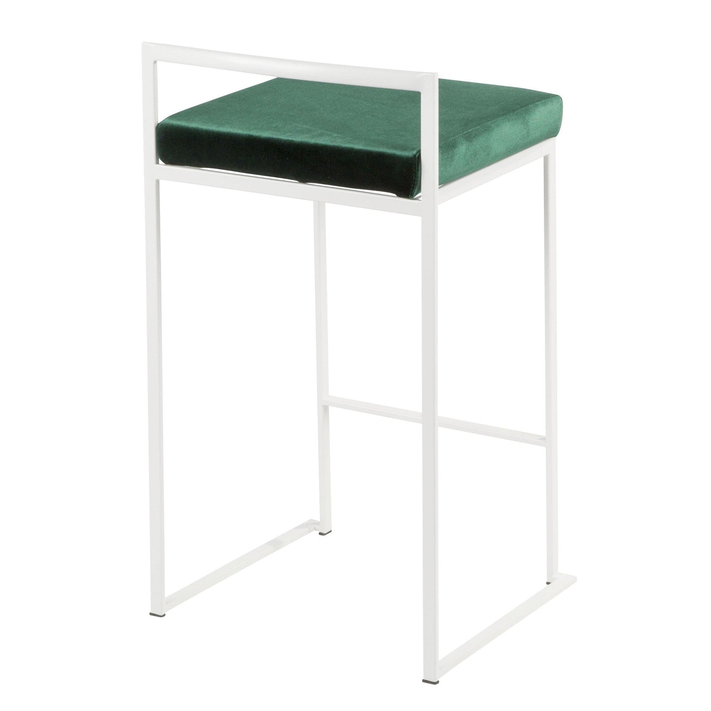 Majestic Office Furniture Stacker 26" Fixed-Height Counter Stool - Set Of 3