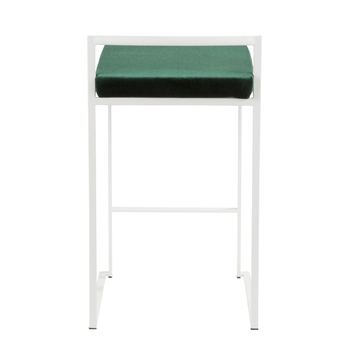 Majestic Office Furniture Stacker 26" Fixed-Height Counter Stool - Set Of 3