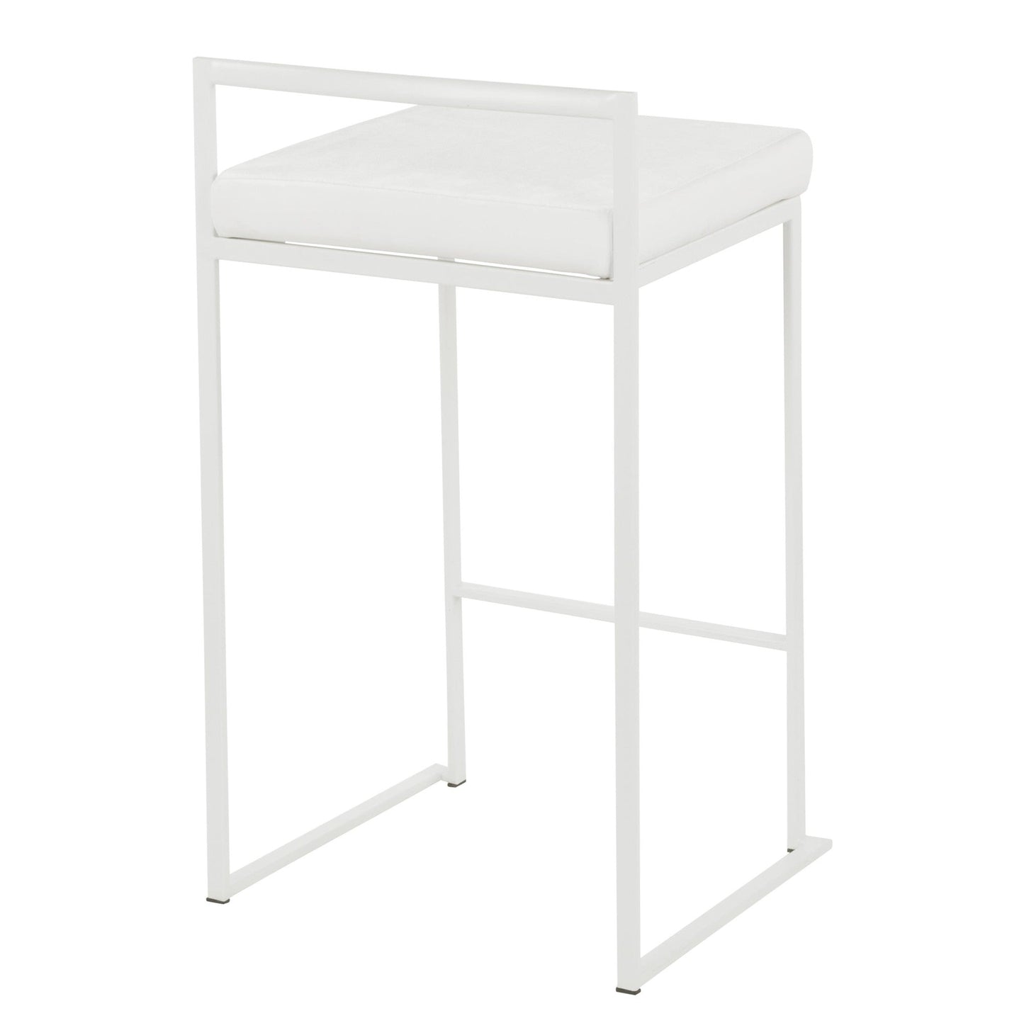 Majestic Office Furniture Stacker 26" Fixed-Height Counter Stool - Set Of 3