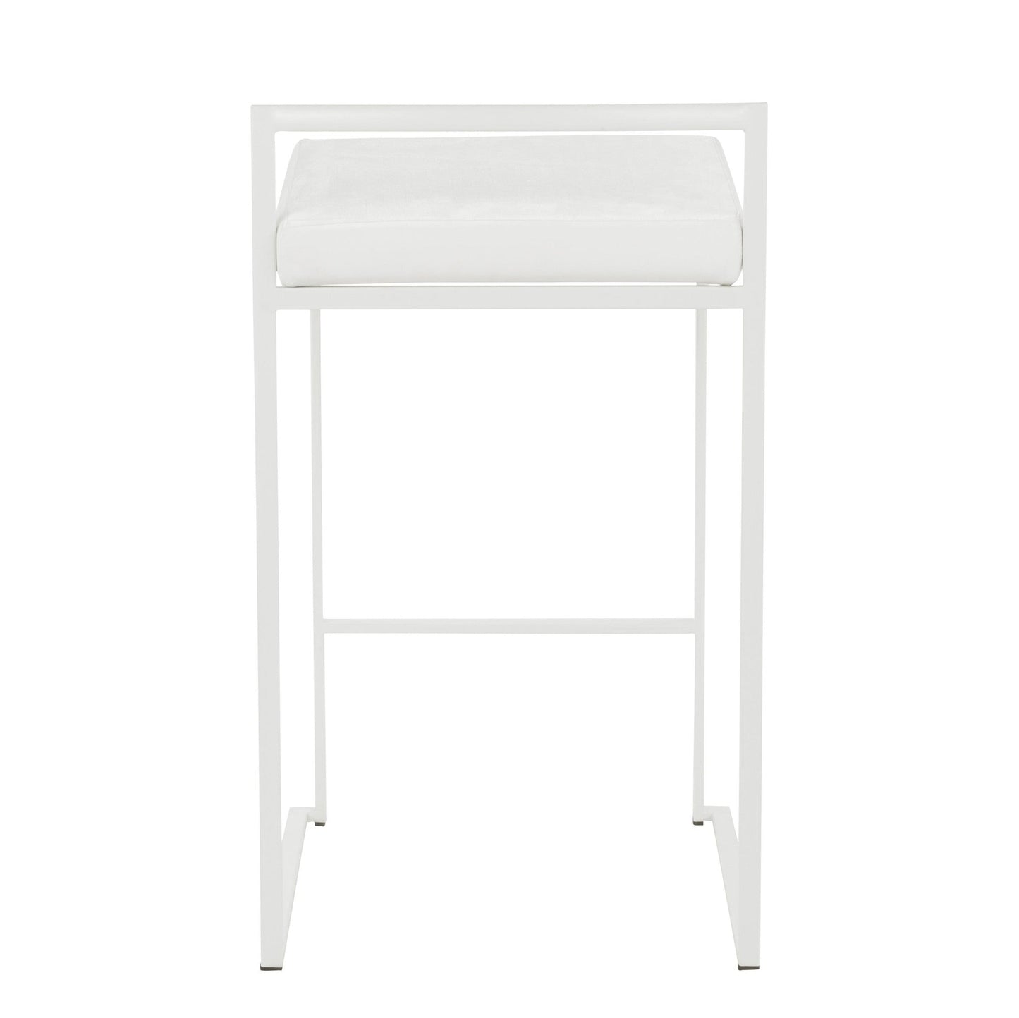 Majestic Office Furniture Stacker 26" Fixed-Height Counter Stool - Set Of 3