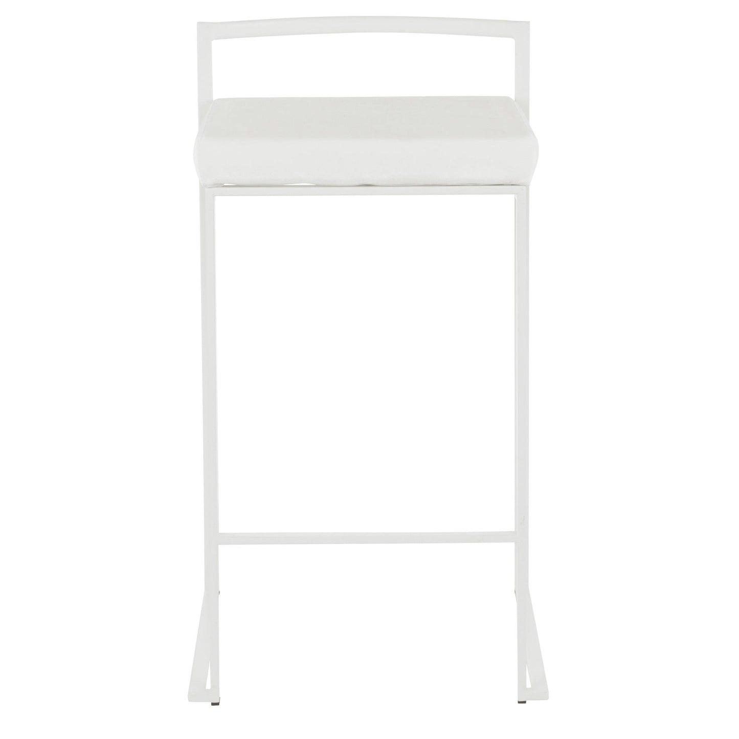 Majestic Office Furniture Stacker 26" Fixed-Height Counter Stool - Set Of 3