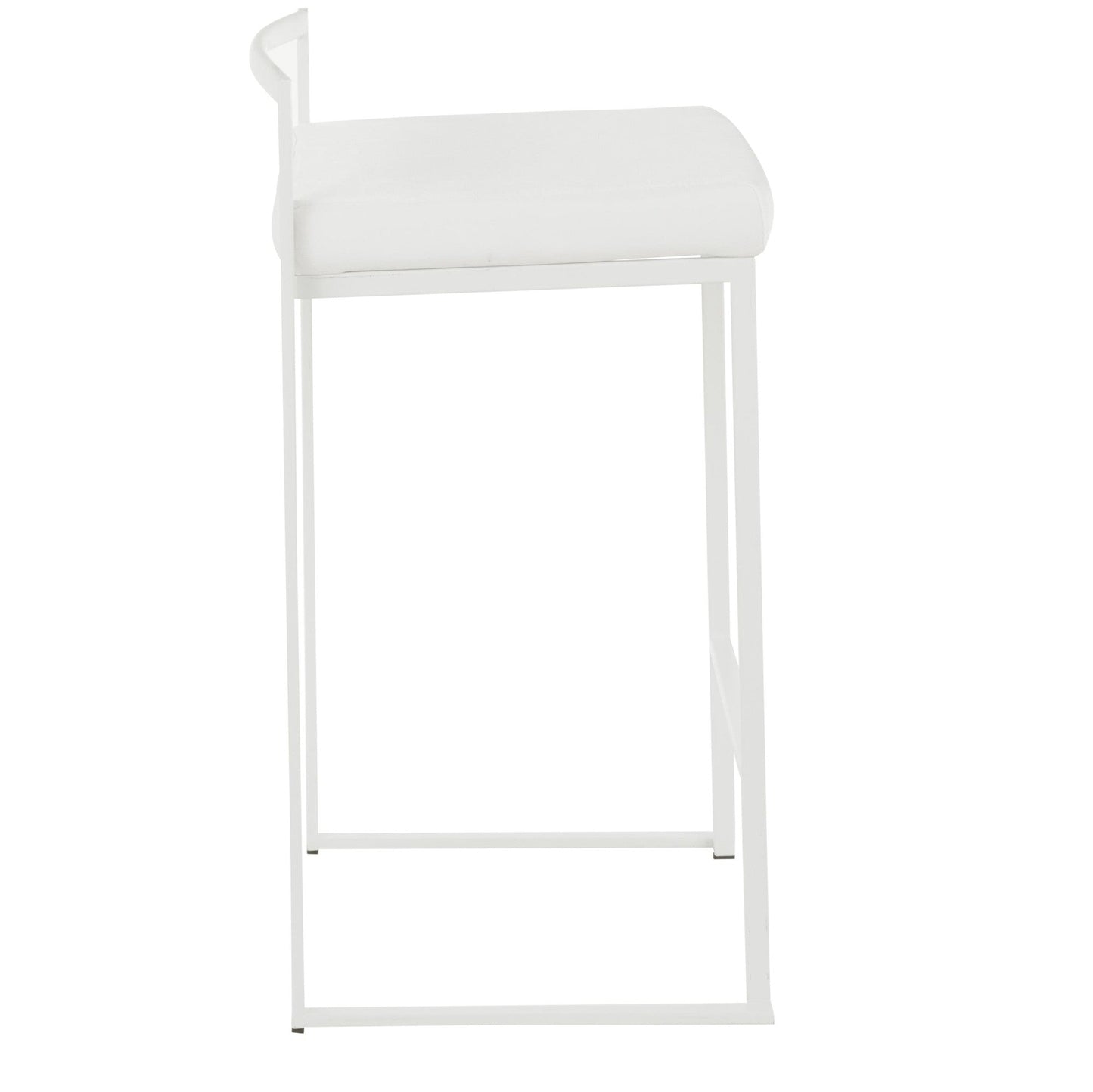Majestic Office Furniture Stacker 26" Fixed-Height Counter Stool - Set Of 3