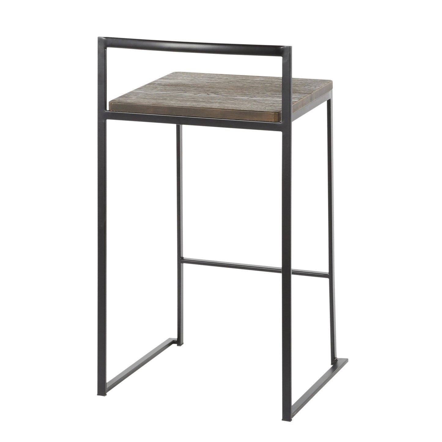 Majestic Office Furniture Stacker 26" Fixed-Height Counter Stool - Set Of 3