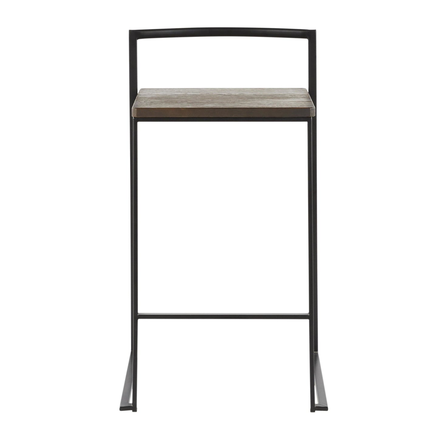 Majestic Office Furniture Stacker 26" Fixed-Height Counter Stool - Set Of 3