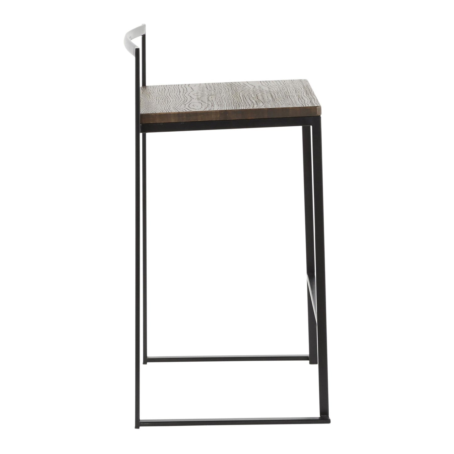 Majestic Office Furniture Stacker 26" Fixed-Height Counter Stool - Set Of 3
