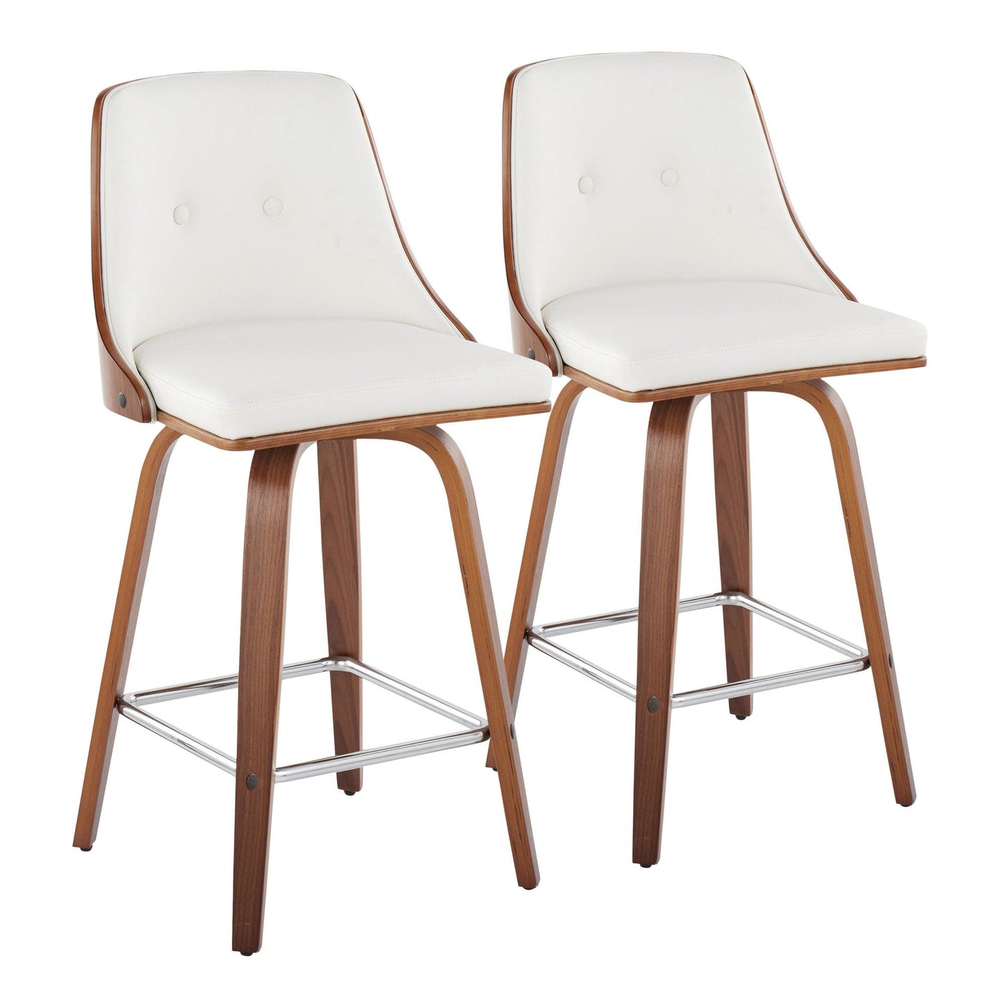 Majestic Office Furniture 26" Fixed-Height Counter Stool - Set of 2