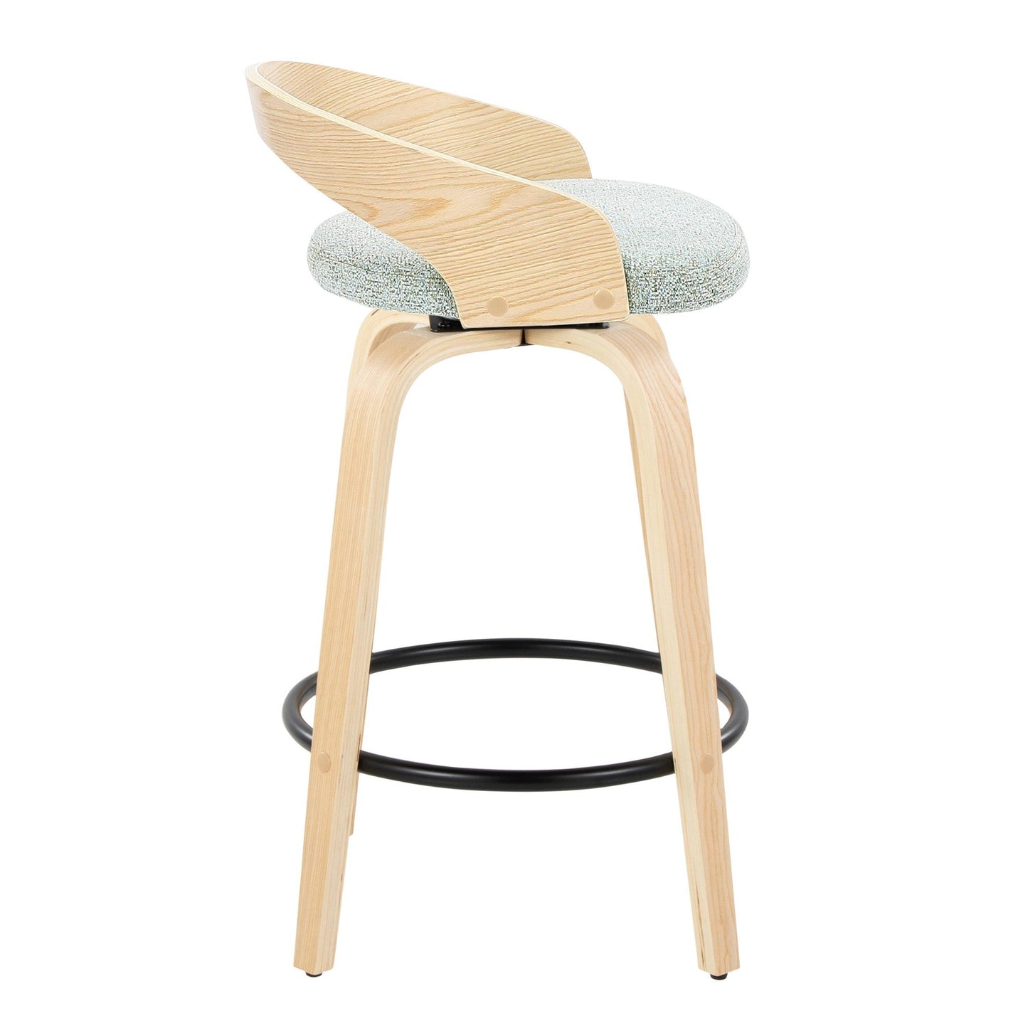 Majestic Office Furniture 26" Fixed-Height Counter Stool - Set of 2