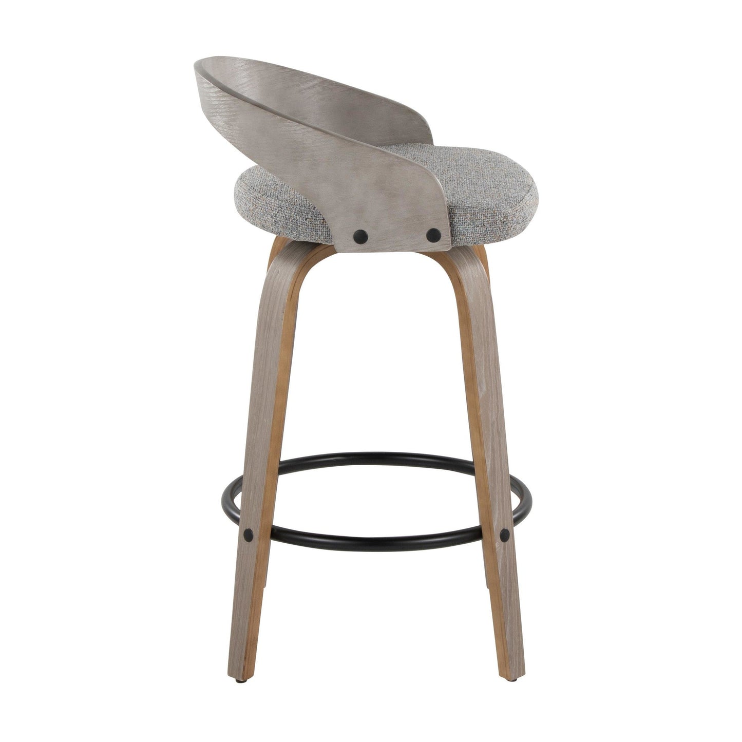 Majestic Office Furniture 26" Fixed-Height Counter Stool - Set of 2