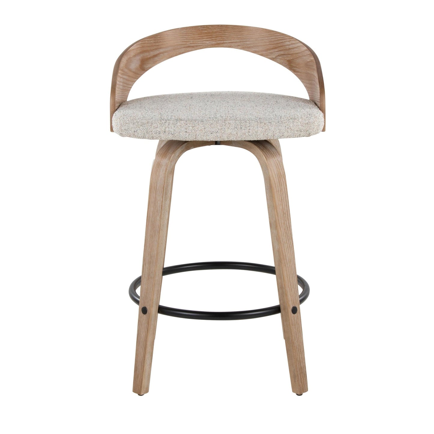 Majestic Office Furniture 26" Fixed-Height Counter Stool - Set of 2