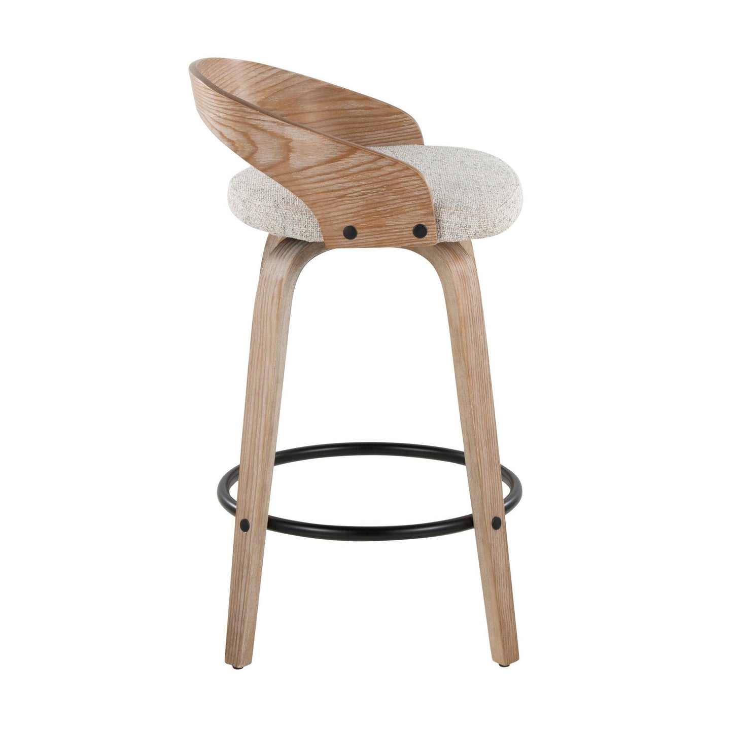 Majestic Office Furniture 26" Fixed-Height Counter Stool - Set of 2