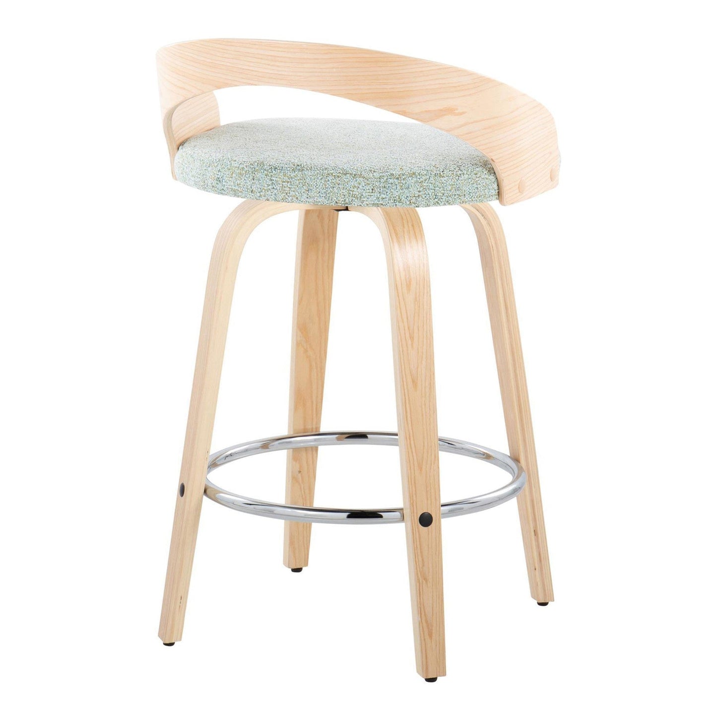 Majestic Office Furniture 26" Fixed-Height Counter Stool - Set of 2