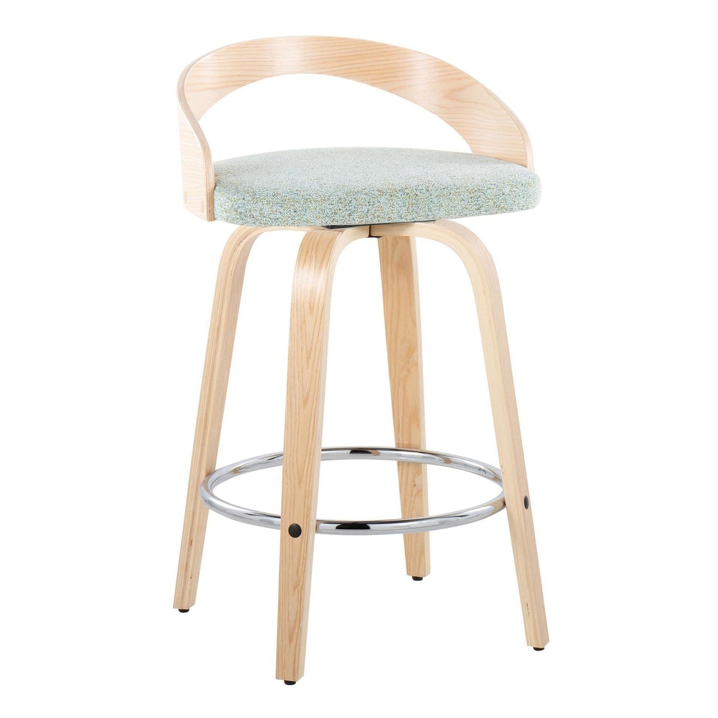 Majestic Office Furniture 26" Fixed-Height Counter Stool - Set of 2