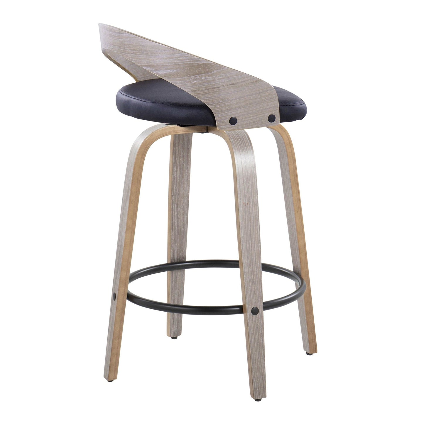 Majestic Office Furniture 26" Fixed-Height Counter Stool - Set of 2