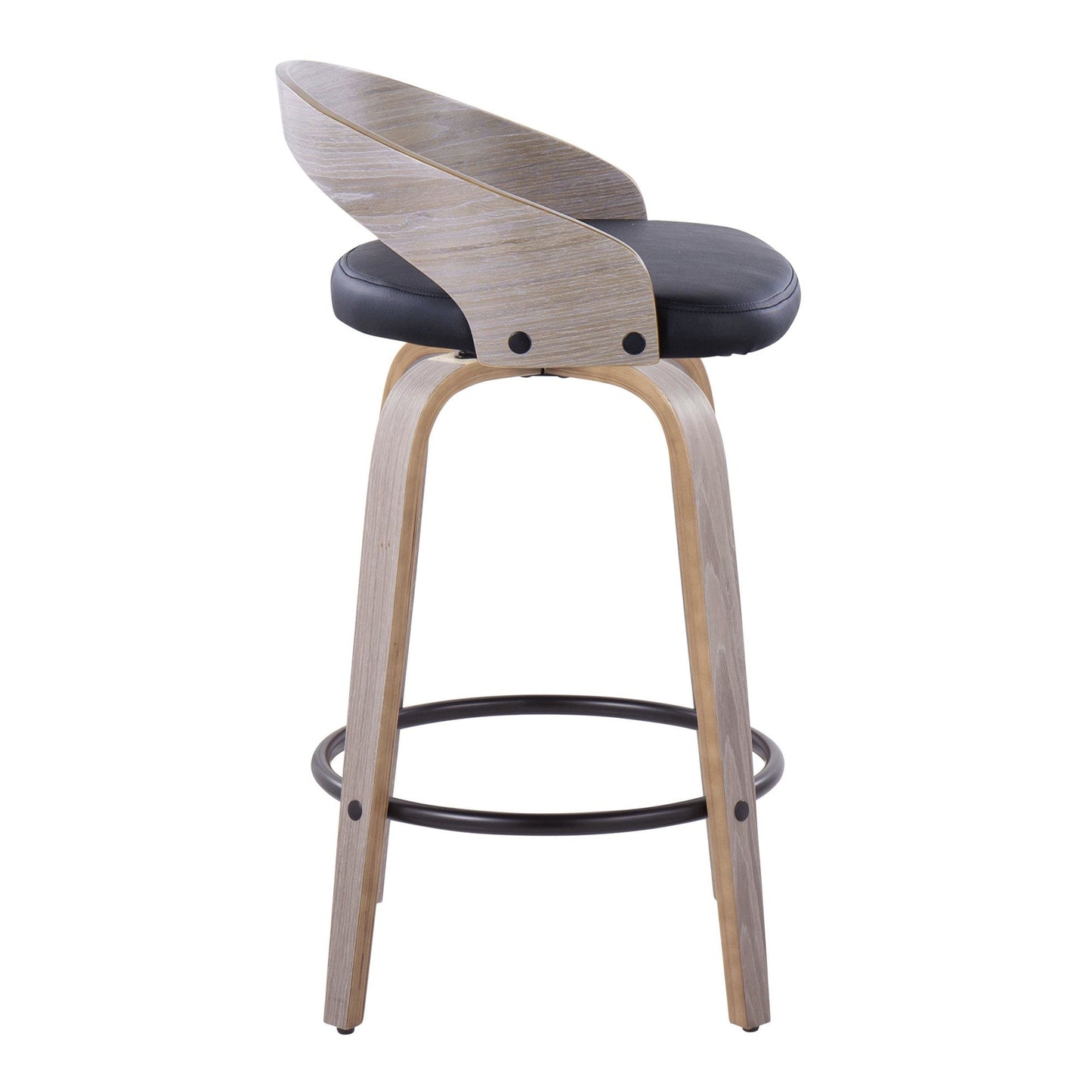 Majestic Office Furniture 26" Fixed-Height Counter Stool - Set of 2