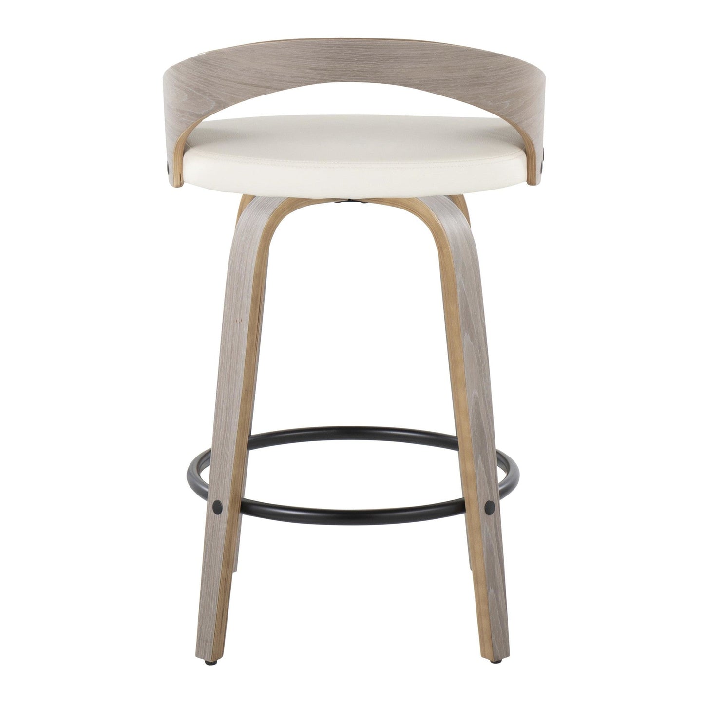 Majestic Office Furniture 26" Fixed-Height Counter Stool - Set of 2