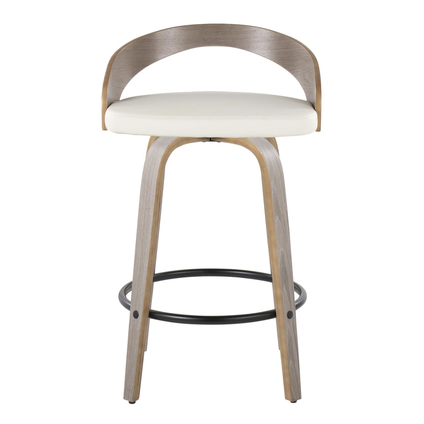 Majestic Office Furniture 26" Fixed-Height Counter Stool - Set of 2