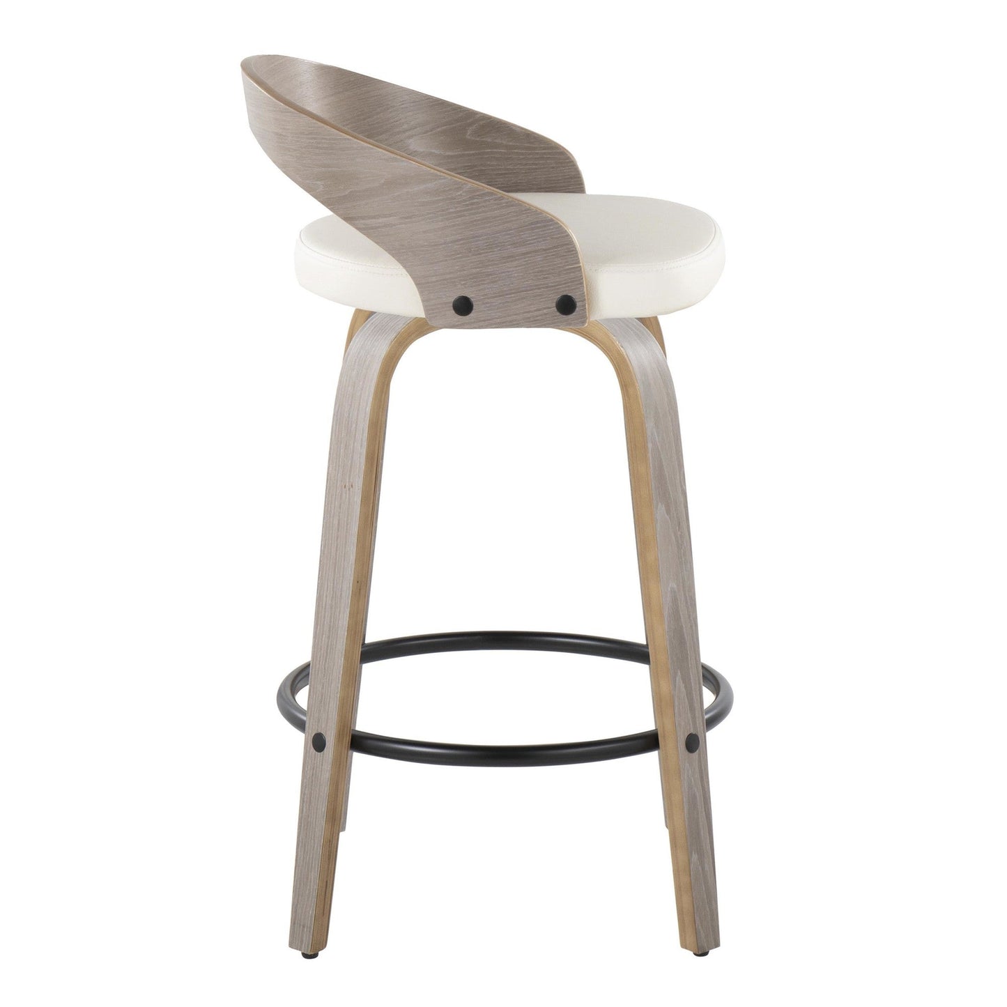 Majestic Office Furniture 26" Fixed-Height Counter Stool - Set of 2
