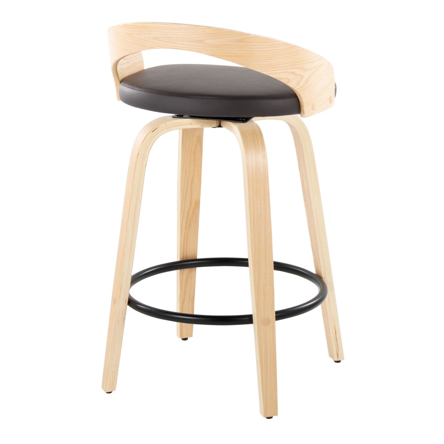 Majestic Office Furniture 26" Fixed-Height Counter Stool - Set of 2