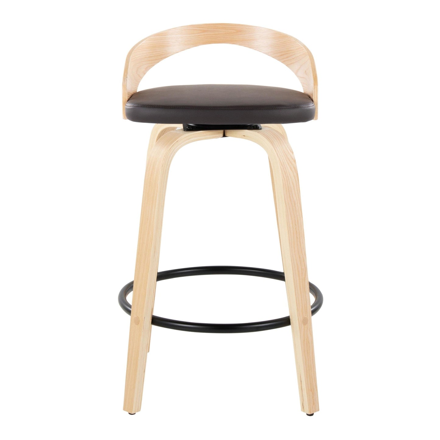 Majestic Office Furniture 26" Fixed-Height Counter Stool - Set of 2