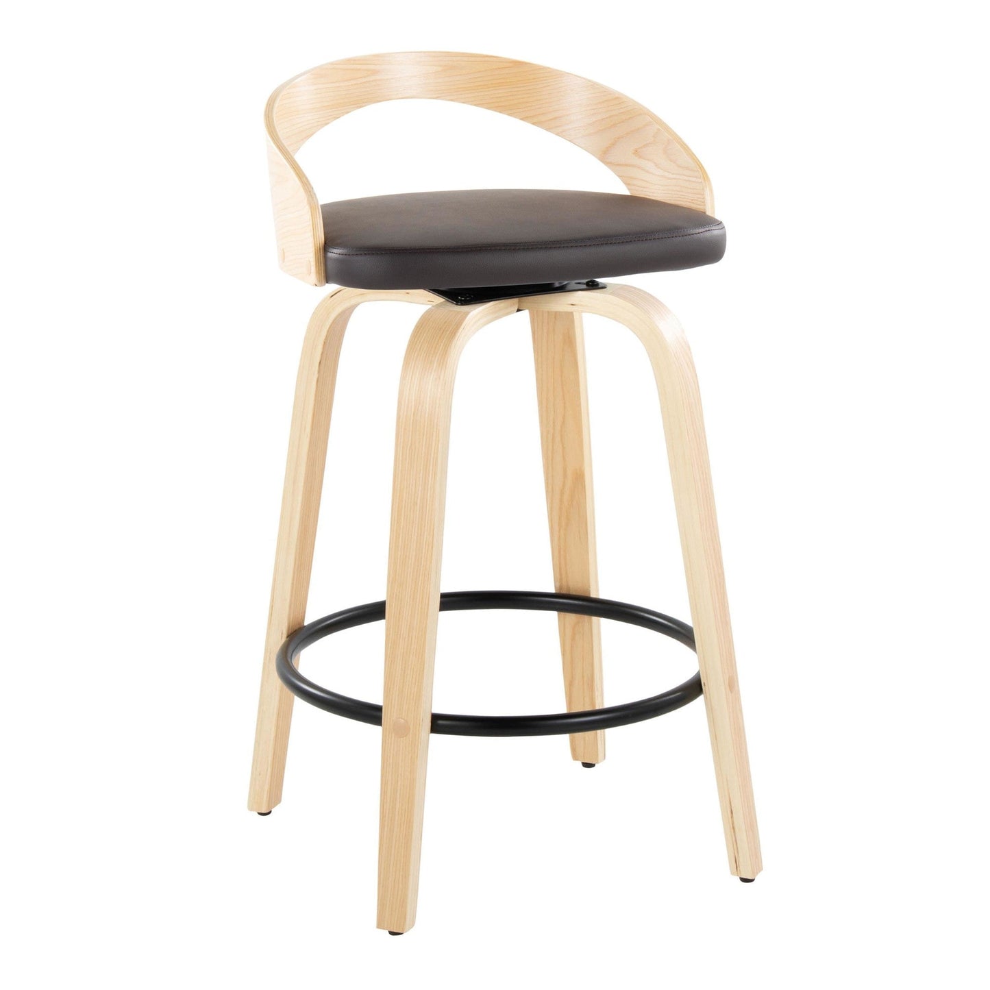 Majestic Office Furniture 26" Fixed-Height Counter Stool - Set of 2