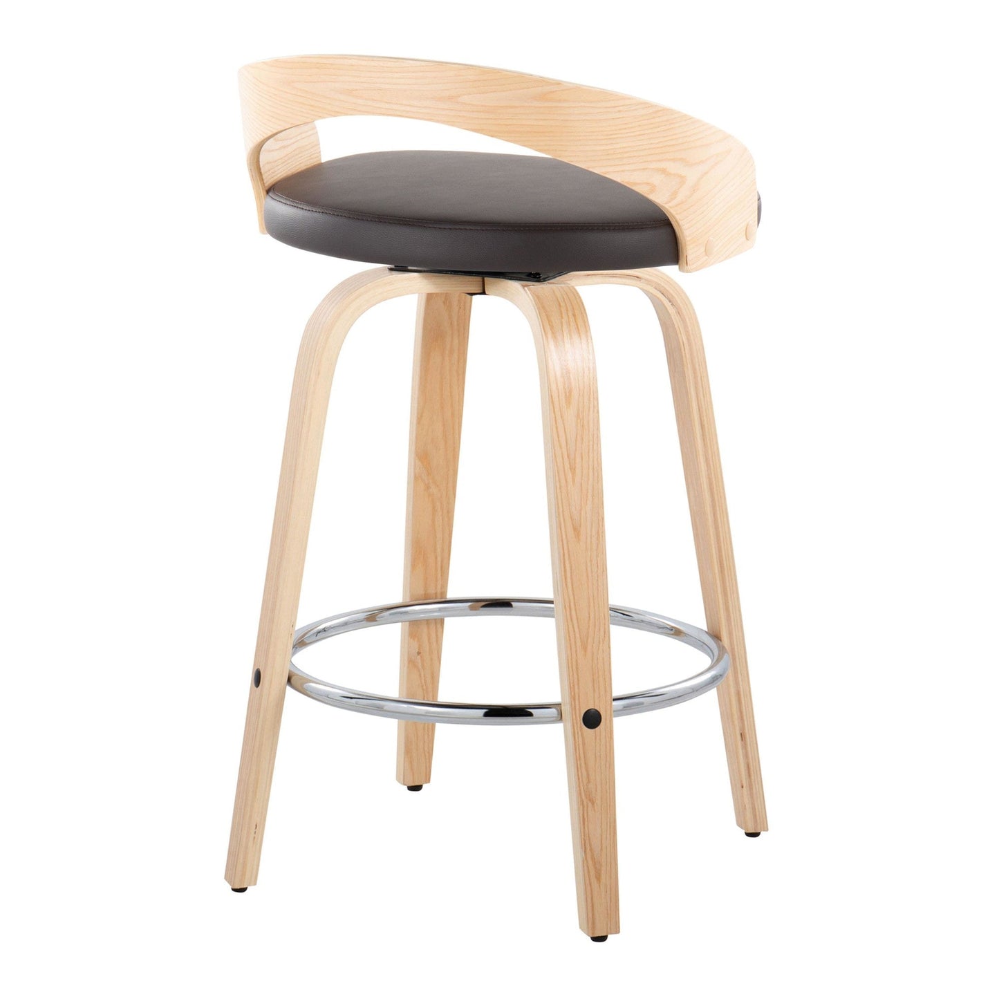 Majestic Office Furniture 26" Fixed-Height Counter Stool - Set of 2