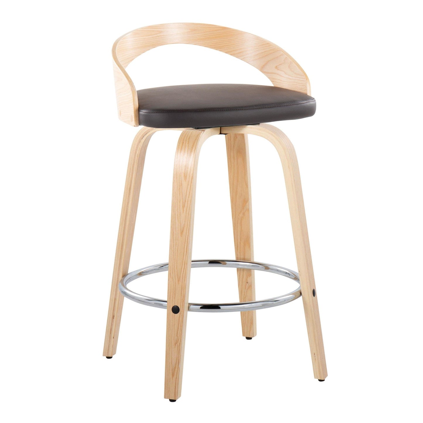 Majestic Office Furniture 26" Fixed-Height Counter Stool - Set of 2
