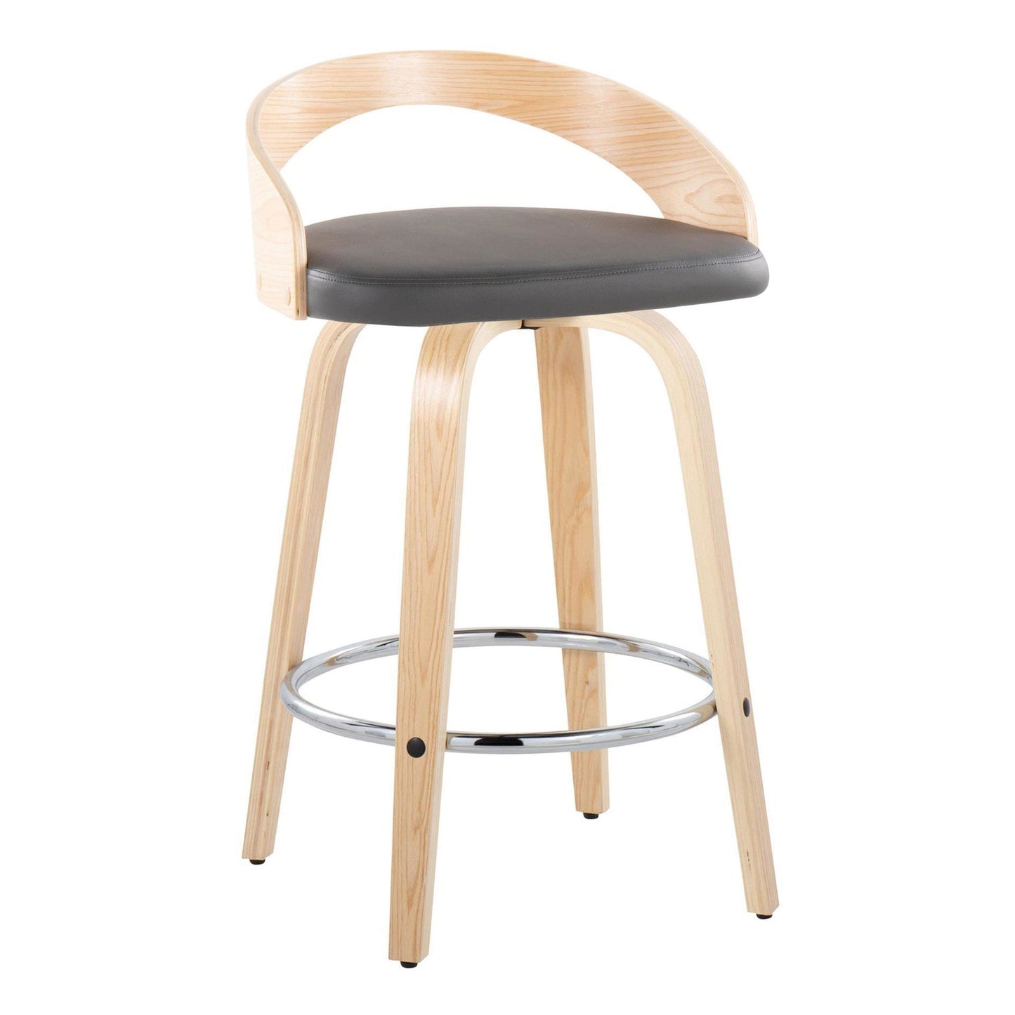 Majestic Office Furniture 26" Fixed-Height Counter Stool - Set of 2