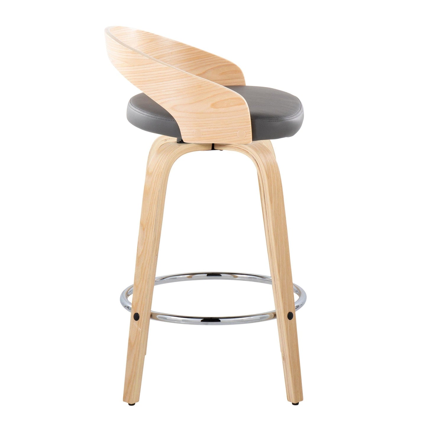 Majestic Office Furniture 26" Fixed-Height Counter Stool - Set of 2