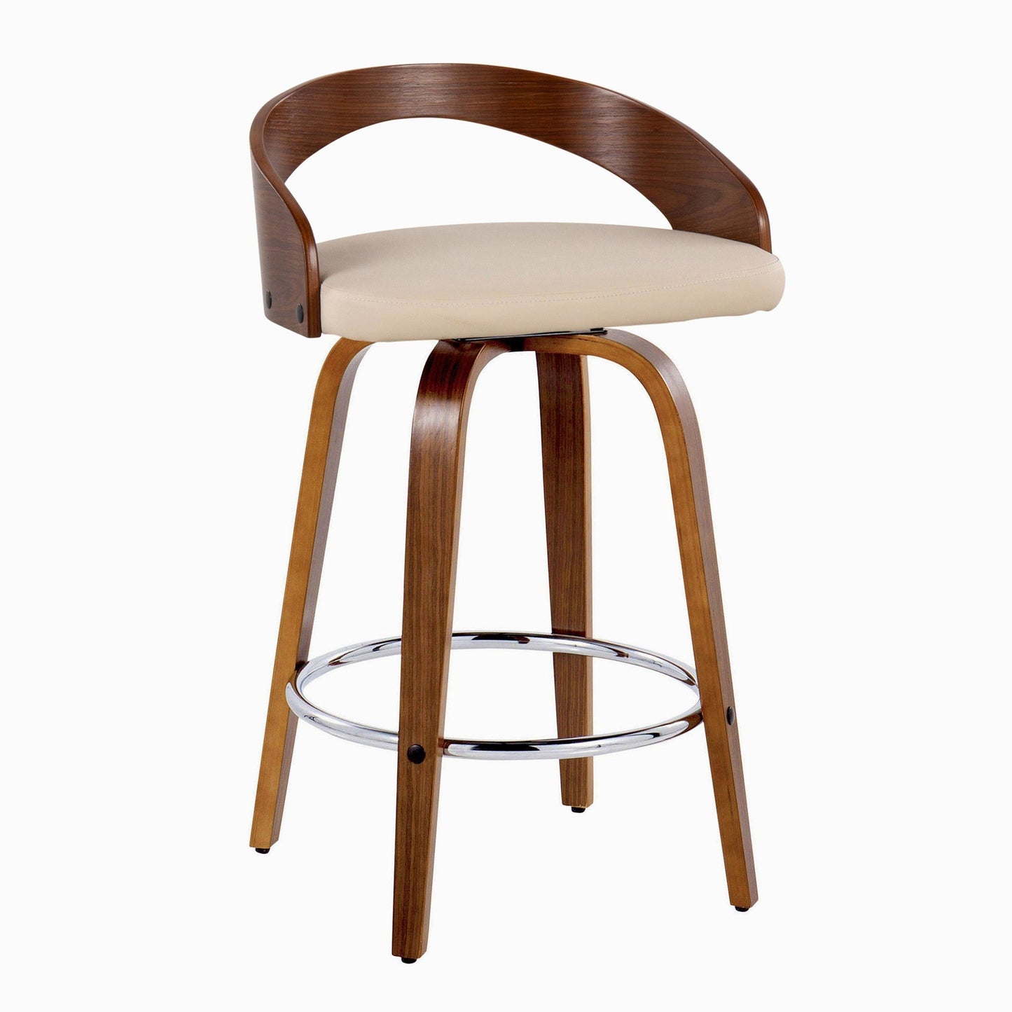 Majestic Office Furniture 26" Fixed-Height Counter Stool - Set of 2